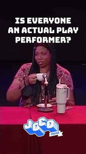 Brennan Lee Mulligan, Aabria Iyengar, Travis McElroy on JoCo Cruise RPG panel