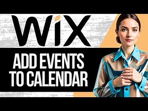 How to Add Events to Calendar on Wix Website
