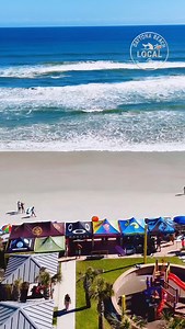 Gnarly Charley’s Grom Surf Series 7 Sunglow Pier Daytona Beach Shores | Dahlia Park 10.19.25 Gnarly Charley's Grom Surf Series #grom #surf #competition #daytonabeach #visitflorida #waves #surfer #surfing #drone #saltlife #beachvibes | Daytona Beach Local