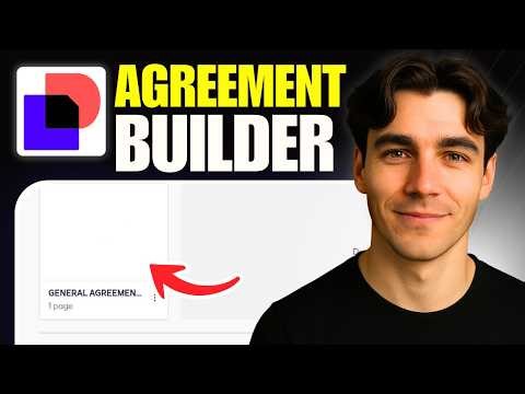 How To Use The Agreement Template Builder In DocuSign eSignature (Tutorial 2026)