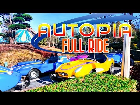 Disneyland Paris 2026 AUTOPIA FULL RIDE EXPERIENCE 