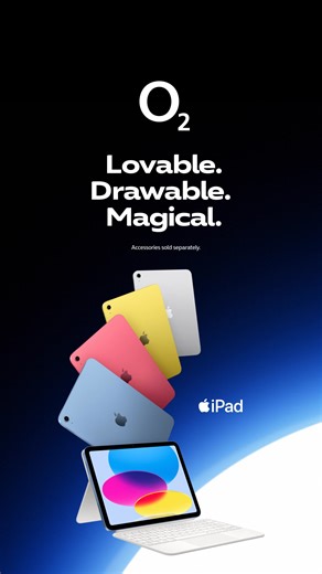 Get iPad for our lowest ever monthly price in the O2 Black Friday Sale. | O2