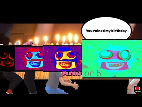 Robot flip and the troublemakers ruin's g major 5's birthday/grounded