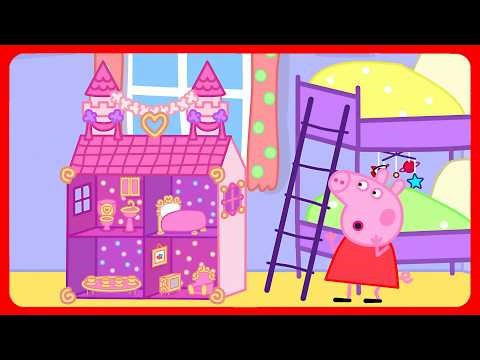 Peppa Pig's New Princess Dollhouse! Peppa Pig Funny Animation