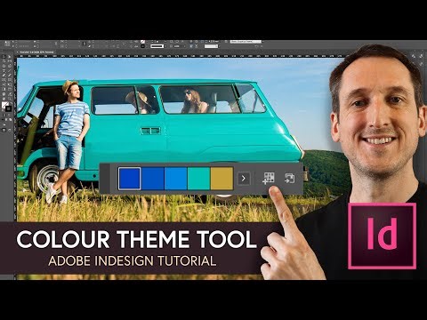 Automatic Colour Palette from Images in Adobe Indesign