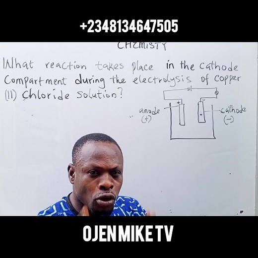 3.5K views · 124 reactions | Electrolysis of copper (ii)chloride #facebookviral #chemistry #electrolysis #ojenmikeetemcharo #highschool | Ojen Mike online chemistry | Facebook