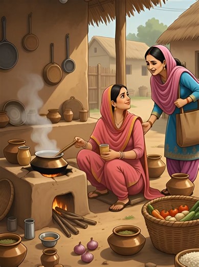 Delicious Homemade Lunch Recipe from Village Life