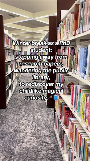 A little inner-child joy🪄📘 I used to love going to the local library growing up in the small town I grew up in.