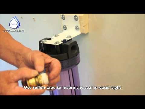 How to Install a Whole House Water Filter