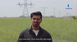 Being curious about China's UHV power transmission lines, Salman, an international student from Pakistan, recently visited the ±800kV UHV power transmission project which went across the Yangtze River in Anhui Province. Salman has lived and studied in China for several years. He was so excited to know more details about the operation of UHV line at the 80m high platform on it. #StateGrid #infrastructure #electricity Xin | State Grid