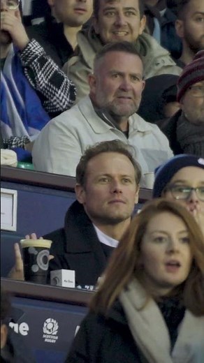 Sam Heughan On The Scotland Fan Rollercoaster #rugby #scotland #asone