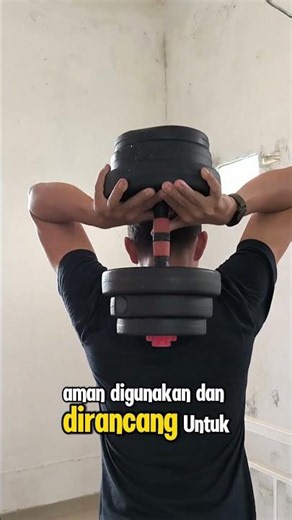Latihan Otot di Rumah Lebih Praktis dengan Dumbbell Set PVC