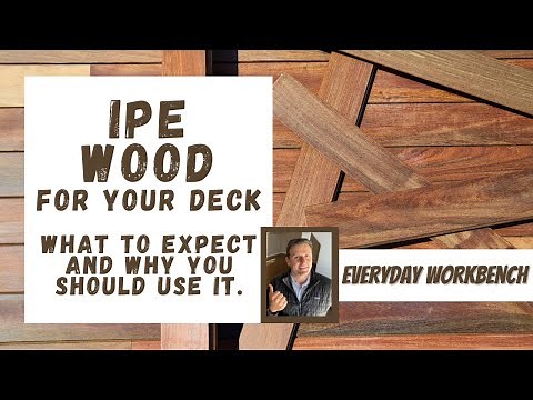 Using ipe wood for your deck. The pros and cons of an ipe wood deck.
