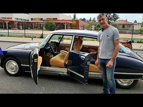La mythique Citroën DS - Le véhicule présidentiel par excellence