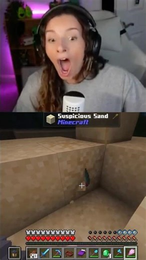 Minecraft Chronicles | Finding my 1st SNIFFER.... the only appropriate reaction #minecraft #gaming