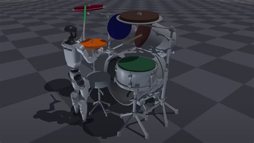 Meet Robot Drummer: Scientists train an AI to drum like Linkin Park and AC/DC — but it sounds like it has plenty of practice to do