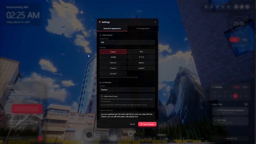 VRM Model Import + OpenClaw-style AI Agency! From this moment on, you can turn any of your favourite girl into a living, breathing Giantess!(and she’ll supervise your daily tasks like a boss 😝) (testing character is .@shiba_15_ )