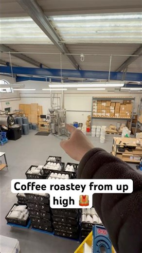 Coffee roastery from up high 🦺