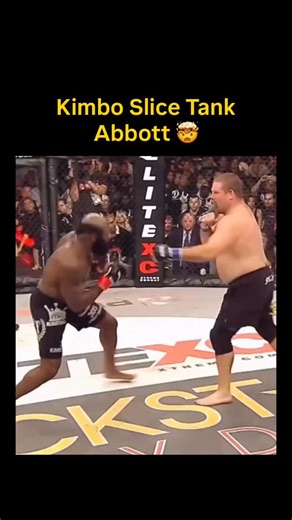 boxing iconic on Instagram: "Two legends collided when Kimbo Slice faced Tank Abbott at EliteXC: Street Certified in February 2008, a fight that became a defining moment in Kimbo’s early MMA spotlight. Held in Newark, New Jersey, the bout was short but explosive, ending just 43 seconds into the opening round. Kimbo stormed forward with raw aggression, unloading heavy punches that quickly overwhelmed Abbott and dropped the veteran brawler to the canvas. The knockout was decisive and instantly mem