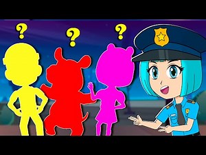 Tickle PoliceGirl 👮‍♂️🚓🚨 | Kids Songs And Nursery Rhymes by Lights Kids Cartoons