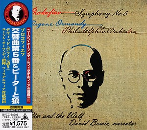 Eugene Ormandy, Prokofiev, The Philadelphia Orchestra, David Bowie - Symphony No.5 & Peter And The Wolf