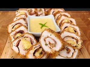 CHICKEN CARDON BLEU RECIPE / STEP BY STEP