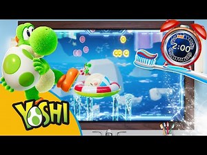 Yoshi Winter 2 Minute Action Toothbrush timer with Music