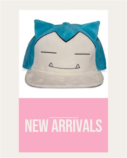 POKEMON - Snorlax - Plush Novelty Cap