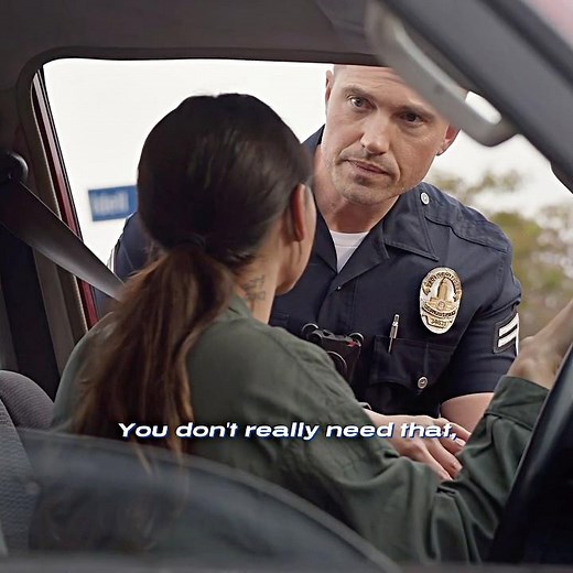 Does flirting with a cop work?? | #TheRookie #Chenford