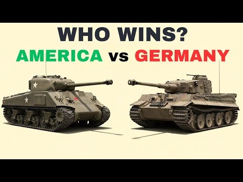 U.S. vs Germany: Every Tank in World War 2 Compared