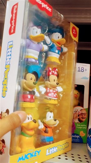 Mickey & Friends Little People Set! #Disney #MickeyAndFriends #LittlePeople #DisneyToys #Shorts