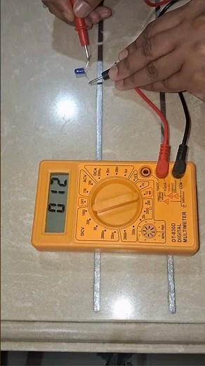 Multimeter Beep: Your LED is Dead #Shorts#Tech#diy#electronics