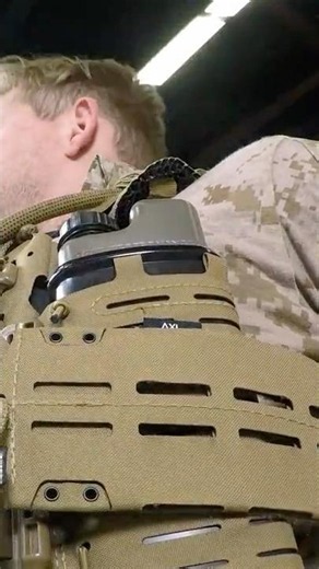 Flask Integrated Into Tactical Gear #military #tacticalgear
