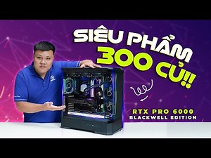 RTX PRO 6000 Blackwell Edition : Super product for video editing & AI training | Only 300B VND.