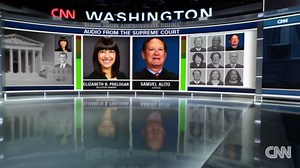 Hear tense exchange with Justice Alito during abortion arguments