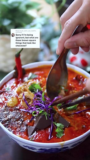 It’s not chocolate, it’s curry noodle soup #noodle #noodlesoup #soup #laofood #lao #khaopoon #easyrecipe #yummyrecipe #asianfood #asian #asianrecipe #homecook #spicy #spicyfood #curry #pepper #vermicellinoodle #red #cabbage #chicken #chickenrecipe | Saeng Douangdara