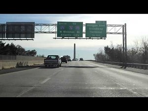 North-South Freeway (Interstate 676) southbound