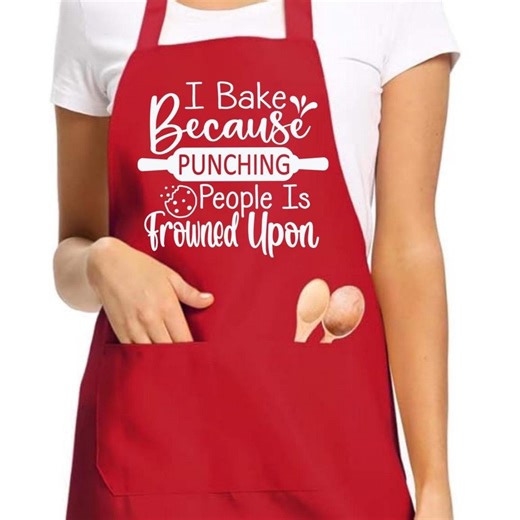 Funny Baking Apron: Unisex Kitchen Gift for Baker Chef Cook Mom Dad - Etsy