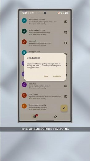 How to Unsubscribe from Multiple Emails in Gmail