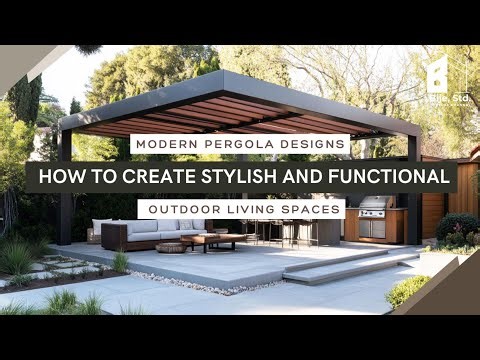 Modern Pergola Designs: How to Create Stylish and Functional Outdoor Living Spaces