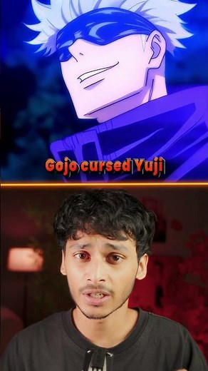 Gojo’s Final Curse On Yuji Itadori Explained! 💔 #yuji #gojo #sukuna #animeedit