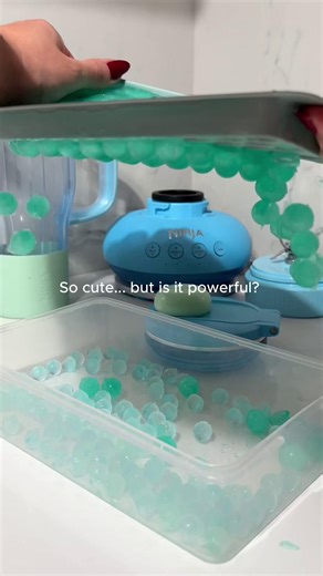 Ninja Kitchen on Instagram: "Never judge a book by its cover. 🧊🩵 #NinjaBlendBoss ​ ​ 📷: @estherscafe​_"