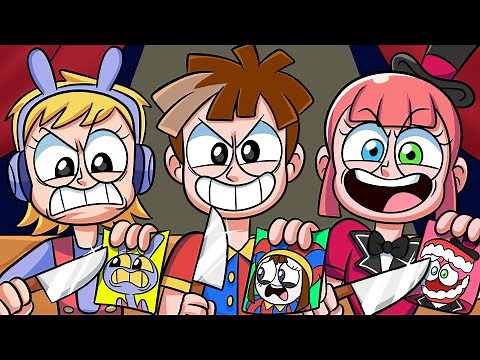 THE AMAZING DIGITAL CIRCUS, But They're HUMAN GIRLS?! UNOFICIAL Animation