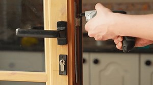 Skilled Handyman Repairing Broken Door Lock Stock Footage Video (100% Royalty-free) 1104656205 | Shutterstock