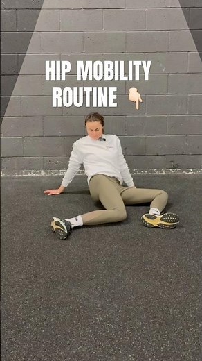 Super fast hip mobility routine for golfers ⛳️ #golfexercise #golfswing