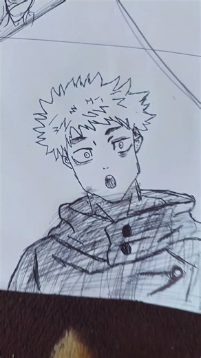 yugi drawing # jujutsu kaisen