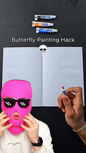 43K views · 457 reactions | 曆Butterfly Painting Hack烙 | MY/No War | Facebook