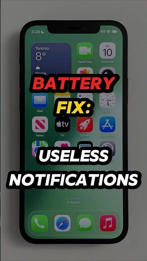 How To Stop Useless Notifications Draining Your iPhone 🔕