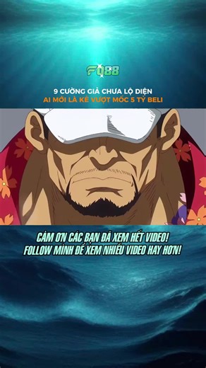 P1 9 CƯỜNG GIẢ CHƯA LỘ DIỆN, AI MỚI LÀ KẺ VƯỢT MỐC 5 TỶ BELI#anime #meanime #onepiece #learnontiktok
