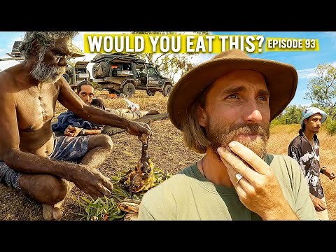 TURTLE FOR DINNER prepared and cooked by Aboriginal elder